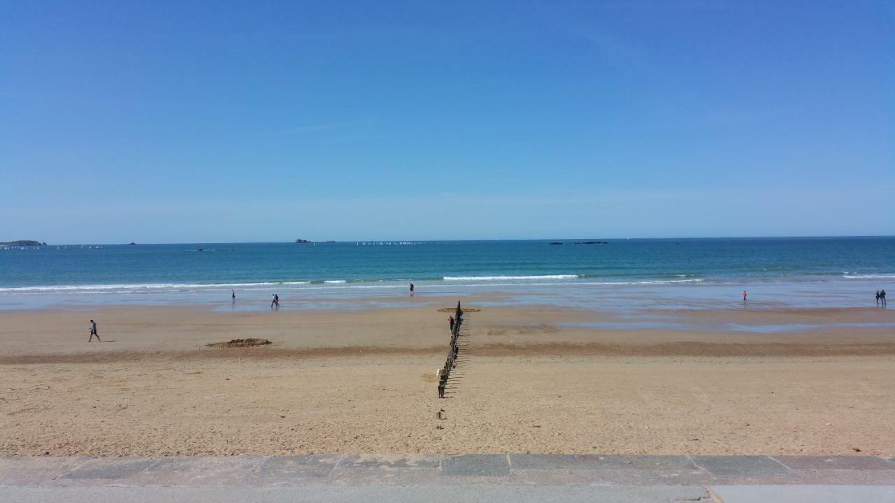 Bel Appartement St Malo Avec Jardin A 2 Pas De La Plage Sillon سان مالو المظهر الخارجي الصورة