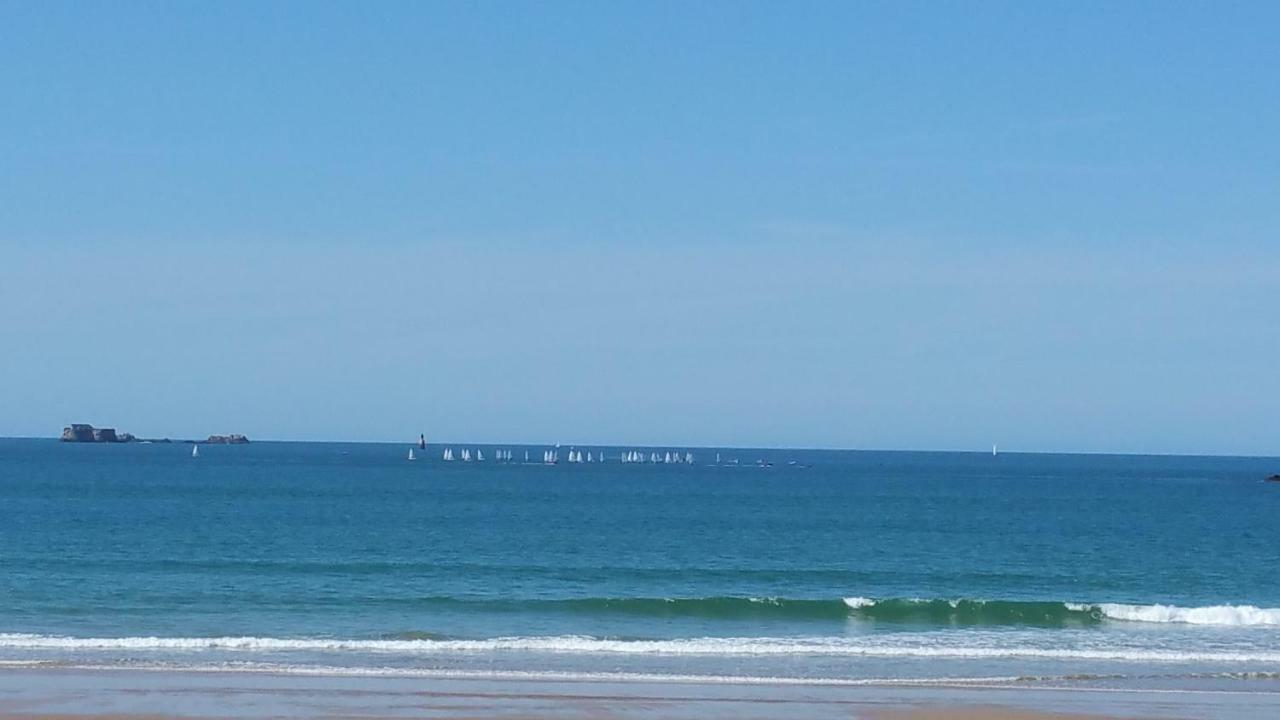 Bel Appartement St Malo Avec Jardin A 2 Pas De La Plage Sillon سان مالو المظهر الخارجي الصورة